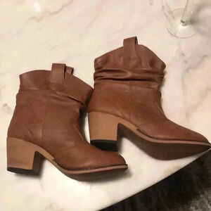 Charles Albert 100% Vegan Leather Modern Western Cowboy Boot 2.5 Inch Heel-7M